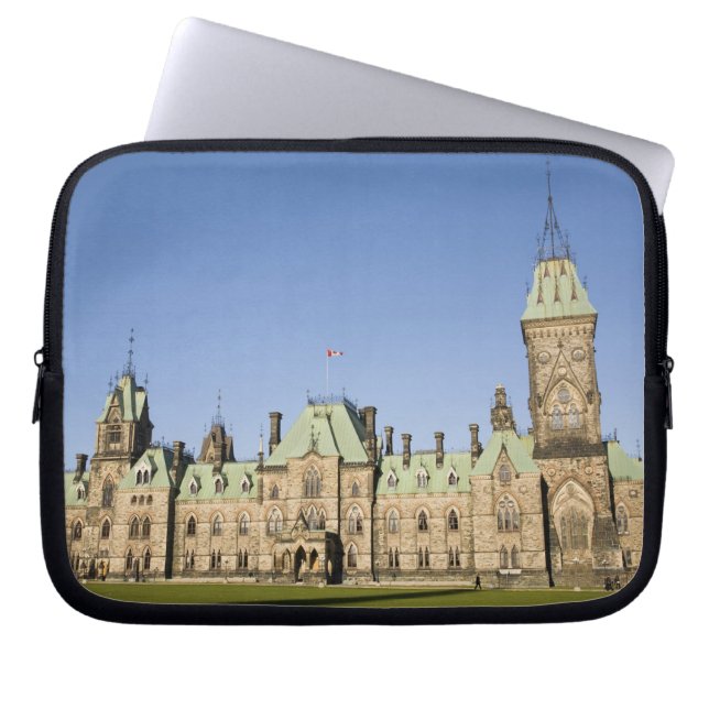 Funda Para Portátil Edificio del parlamento en Ottawa, Ontario, Canadá (Frente)