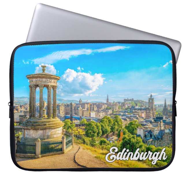 Funda Para Portátil Edimburgo, Escocia, Reino Unido (Frente)
