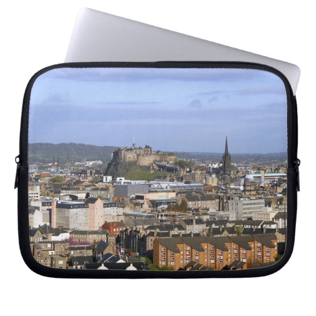 Funda Para Portátil Edimburgo, Escocia. Vistas al centro (Frente)