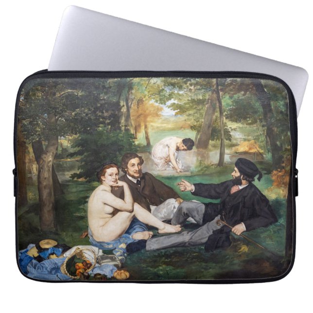 Funda Para Portátil Edouard Manet - Almuerzo en la hierba (Frente)