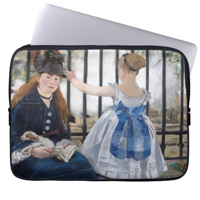 Funda Para Portátil Edouard Manet - El ferrocarril (Frente)