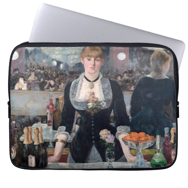 Funda Para Portátil Edouard Manet - Un bar en el Folies-Bergere (Frente)