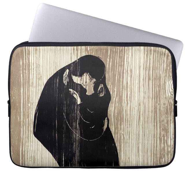 Funda Para Portátil Edvard Munch - El beso IV (Frente)