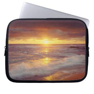Funda Para Portátil EE. UU., California, San Diego. Playa Sunset Cliff