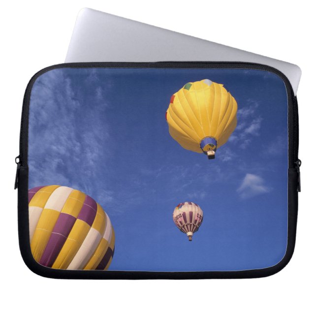 Funda Para Portátil EE.UU., Idaho, Teton Valley. Globos de aire calien (Frente)