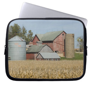 Funda Para Portátil EE. UU., IOWA, Froelich: Antigua granja