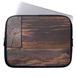 Funda Para Portátil EE. UU., Salmón, Idaho, Cabaña de troncos