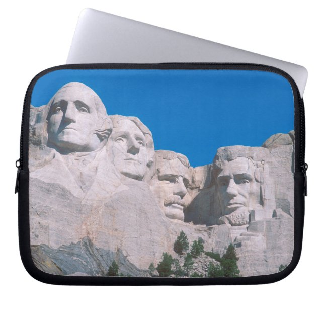 Funda Para Portátil EE. UU., SD, Monte Rushmore. (Frente)
