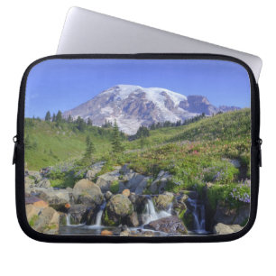 Funda Para Portátil EE. UU., Washington, Mt. Rainier NP, Mt. Rainier y
