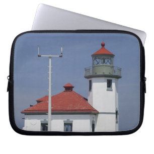 Funda Para Portátil EE. UU., Washington, Seattle, Alki Point Lighthous