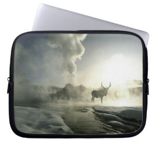 Funda Para Portátil EE. UU., Wyoming, Parque Nacional Yellowstone. Ama