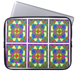 Funda Para Portátil Efecto de vidrio emplomado celta