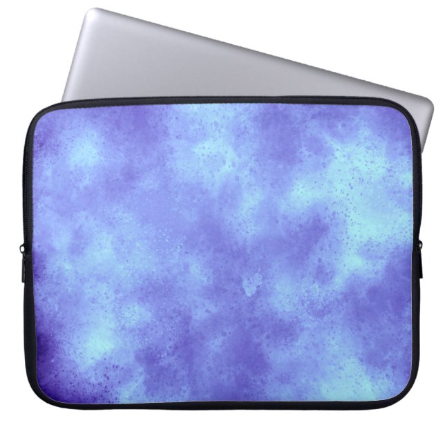 Funda Para Portátil Efecto Nube de tormenta azul (Frente)