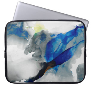 Funda Para Portátil Efímero - Azul y Gris