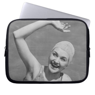 Funda Para Portátil El agitar de la mujer