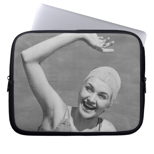 Funda Para Portátil El agitar de la mujer (Frente)