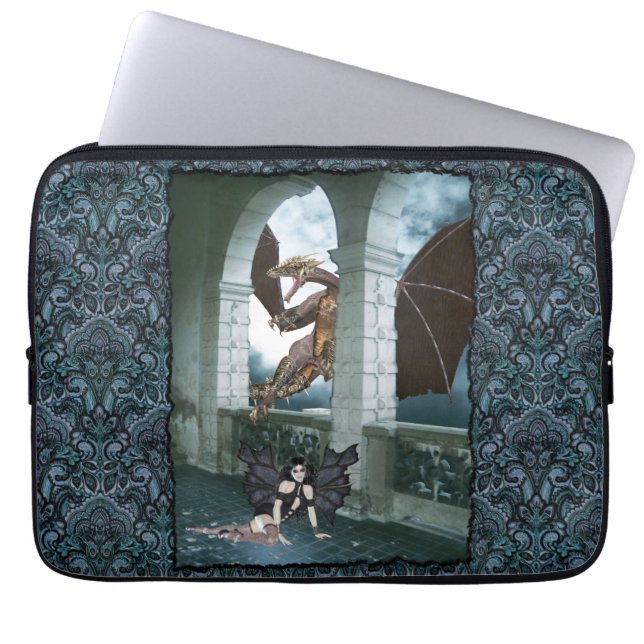 Funda Para Portátil El aire del dragón (Frente)