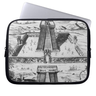 Funda Para Portátil El alcalde de Templo en Tenochtitlan