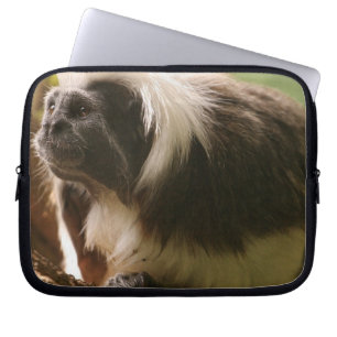 Funda Para Portátil El algodón remató el mono del Tamarin