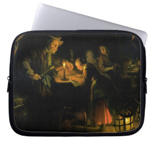 Funda Para Portátil El amo de la escuela, 1660-65 (aceite en el panel)