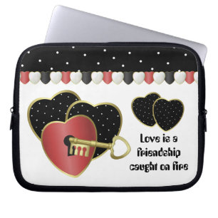 Funda Para Portátil El amor es manga electrónica