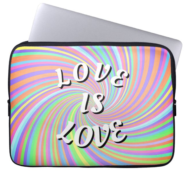 Funda Para Portátil El Amor Es Orgullo Pride (Frente)