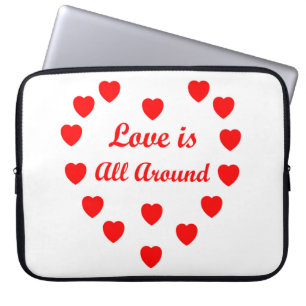 Funda Para Portátil El amor está por todas partes
