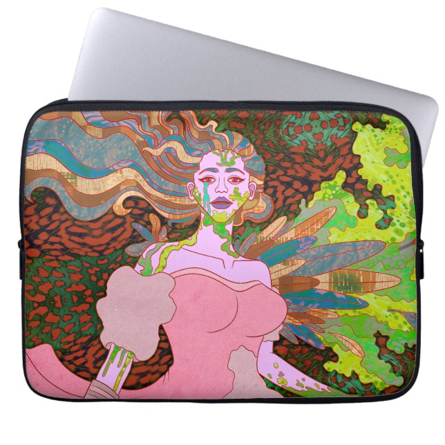 Funda Para Portátil El Ángel Extraño (Frente)