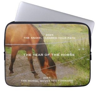 Funda Para Portátil El año del Caballo, 2026 cita 