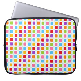 Funda Para Portátil El arco iris colorido teja la manga del ordenador