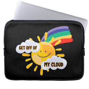 Funda Para Portátil El arcoiris colorido sale de mi nube