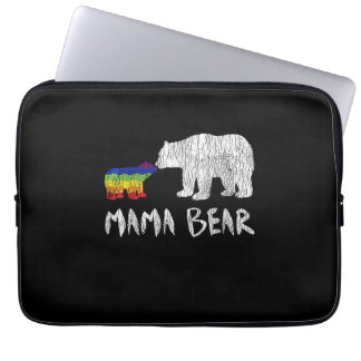 Funda Para Portátil El arcoiris de mamá oso siempre para siempre el am