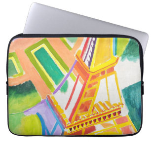 Funda Para Portátil El arte de la Torre Eiffel de Robert Delaunay