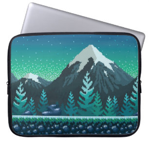 Funda Para Portátil El arte de Pixel no tiene nada que ver. Ubicación