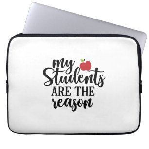 Funda Para Portátil El Arte Docente Mis Estudiantes Son La Razón