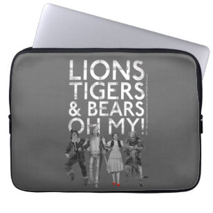 Funda Para Portátil El Asistente De Oz™   Tigres de leones y osos ¡Oh 
