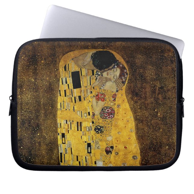 Funda Para Portátil El beso de Gustav Klimt (Frente)