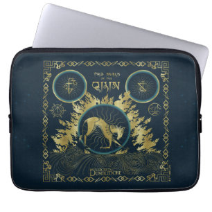 Funda Para Portátil El Camino del Tapiz de Agua Dorada Qilin