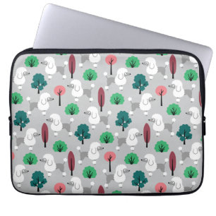 Funda Para Portátil El caniche en el parque