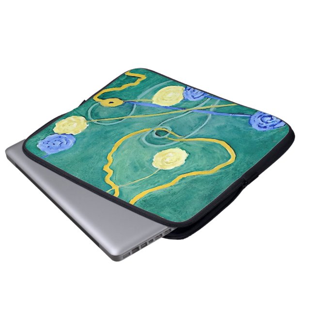 Funda Para Portátil El caos primordial de Hilma af Klint (Inferior anverso)