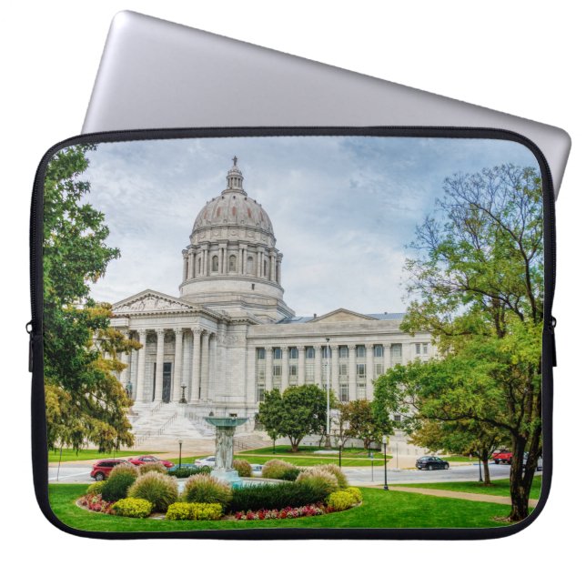 Funda Para Portátil El Capitolio de Misuri (Frente)