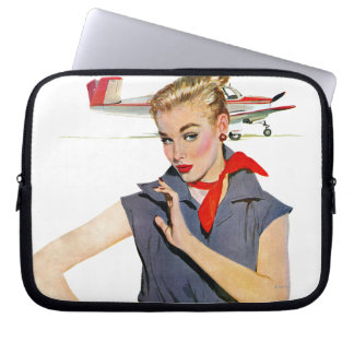 Funda Para Portátil El Chica que robó aviones