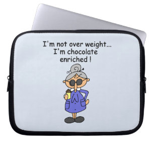 Funda Para Portátil El chocolate enriqueció humor