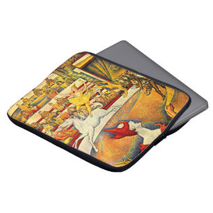 Funda Para Portátil El Circo por Georges Seurat, Arte Antiguo Fino