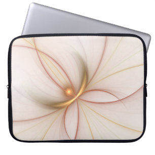 Funda Para Portátil El Cobre Noble Y El Oro Resumen Del Arte Fractal M