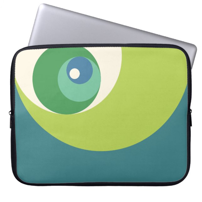 Funda Para Portátil El coeficiente de oro circunda (el verde) (Frente)
