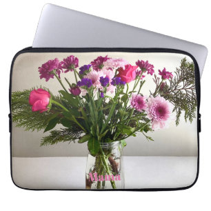 Funda Para Portátil El colorido Día de la Madre Opción Mama Bouquet+ P