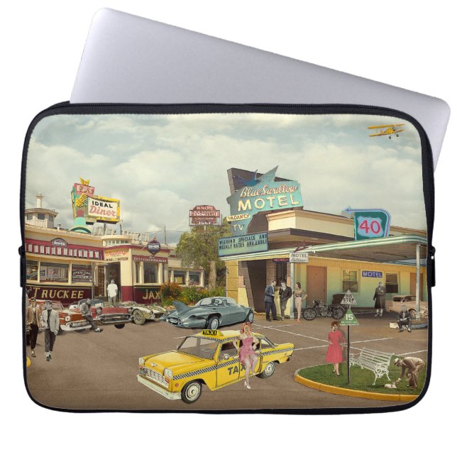 Funda Para Portátil El controlador del taxi (Frente)