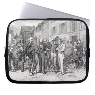 Funda Para Portátil El cuarto de club de Zermatt en 1864, "de la