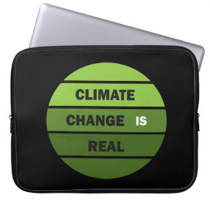 Funda Para Portátil El desafío climático es una verdadera conciencia a